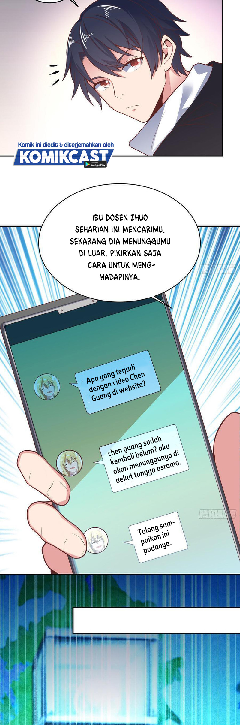 Carrying The Goddess Along Chapter 57 Gambar 15